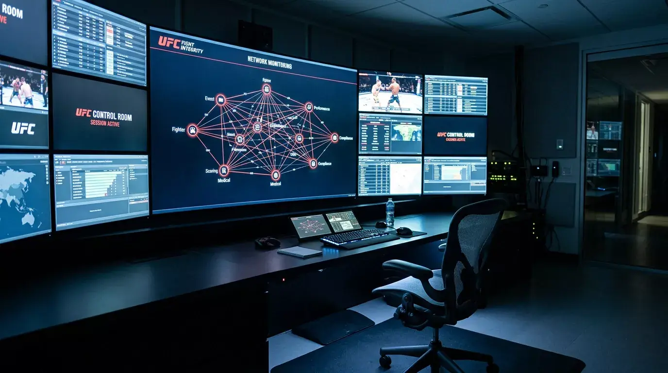Systèmes de surveillance de l'intégrité des combats UFC